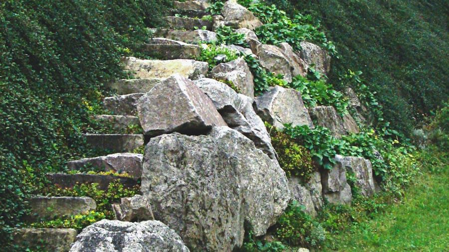 Natursteintreppen aus Granit